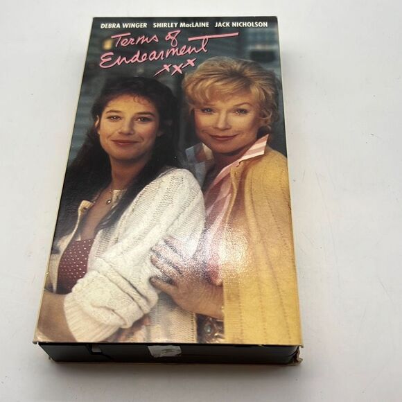 Terms of Endearment VHS Video Tape Winger MacLaine Nicholson RARE! - Picture 1 of 3